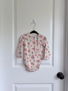 🎀Konges Slojd Bella Rosita Basic Long sleeve Bodysuit NWT